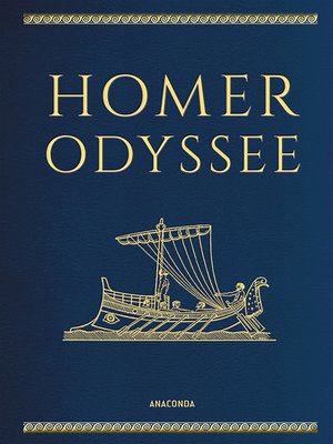 cover image of Homer, Odyssee (Cabra-Lederausgabe)